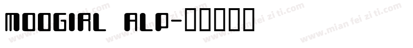 MOOGIRL ALP字体转换
